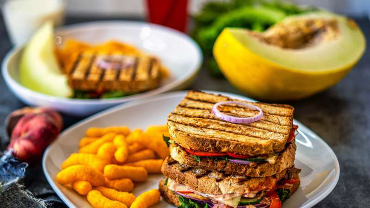 Healthy Peanut Butter and Veggie Grilled Cheese Sandwich Recipe | My ...