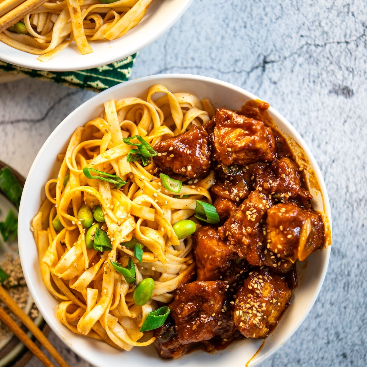 Crispy Gochujang Tofu (Air Fryer)