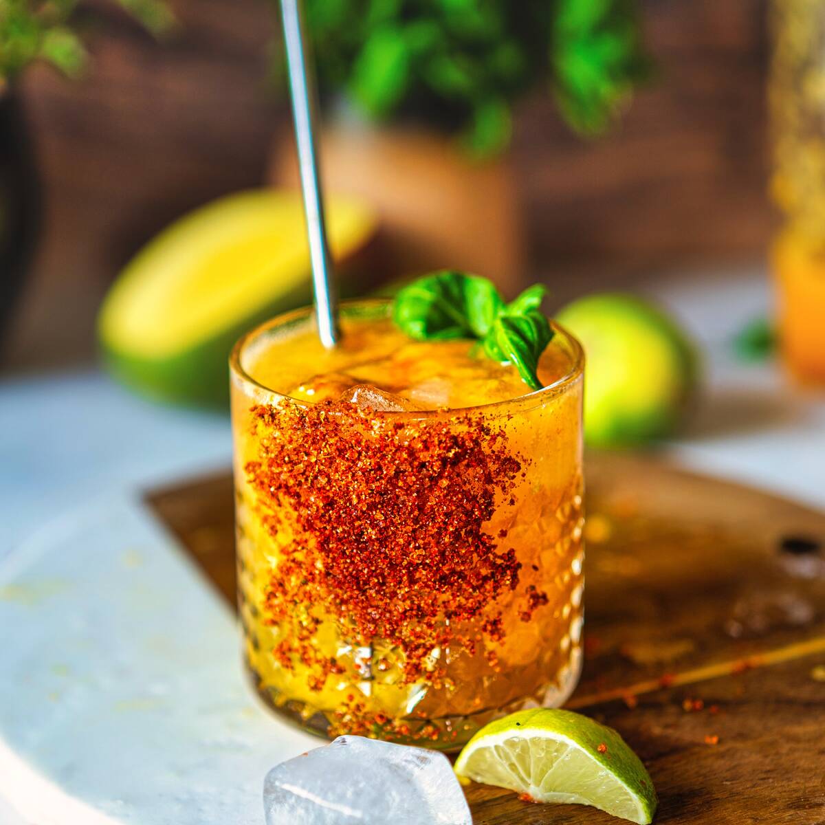 Mango Chili Lime Spritz