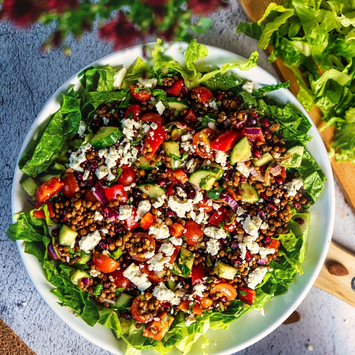 Mediterranean Lentil Salad