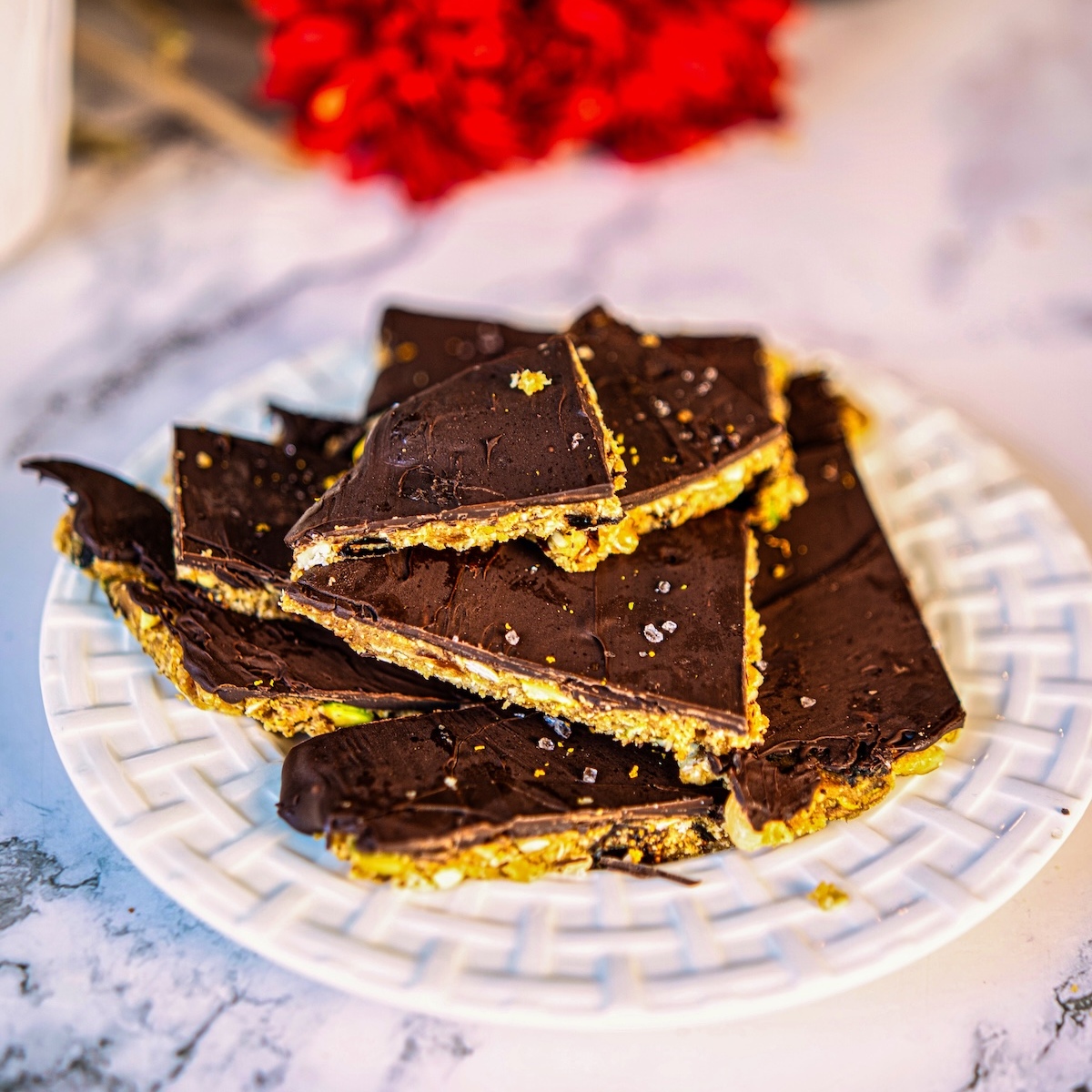 No Bake Almond Energy Bars