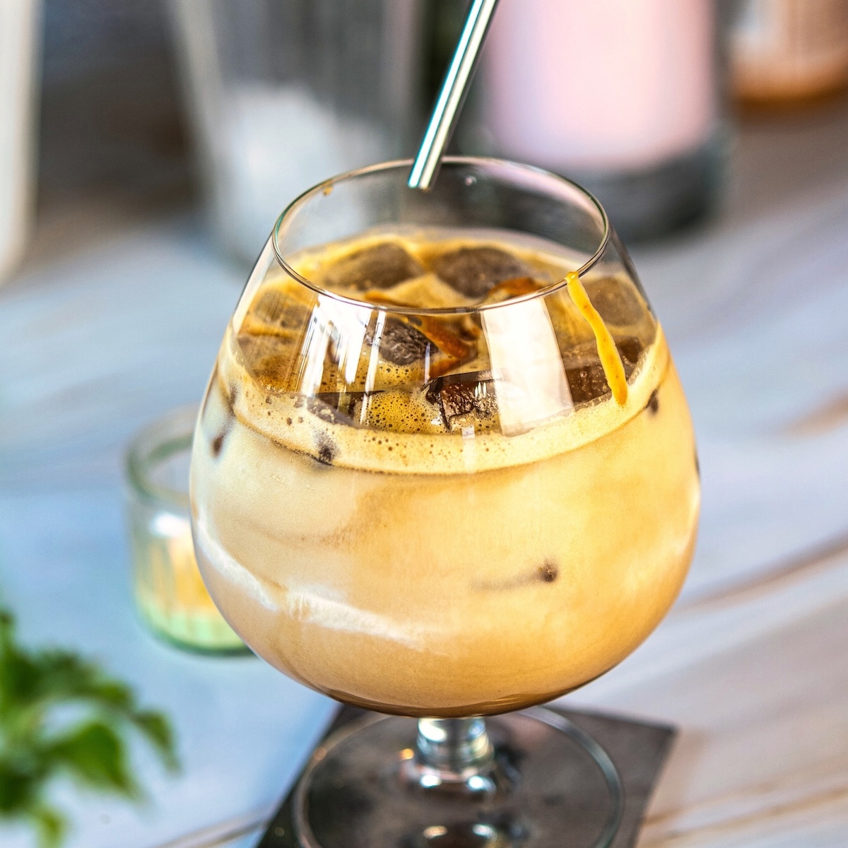 Peanut Butter Iced Latte