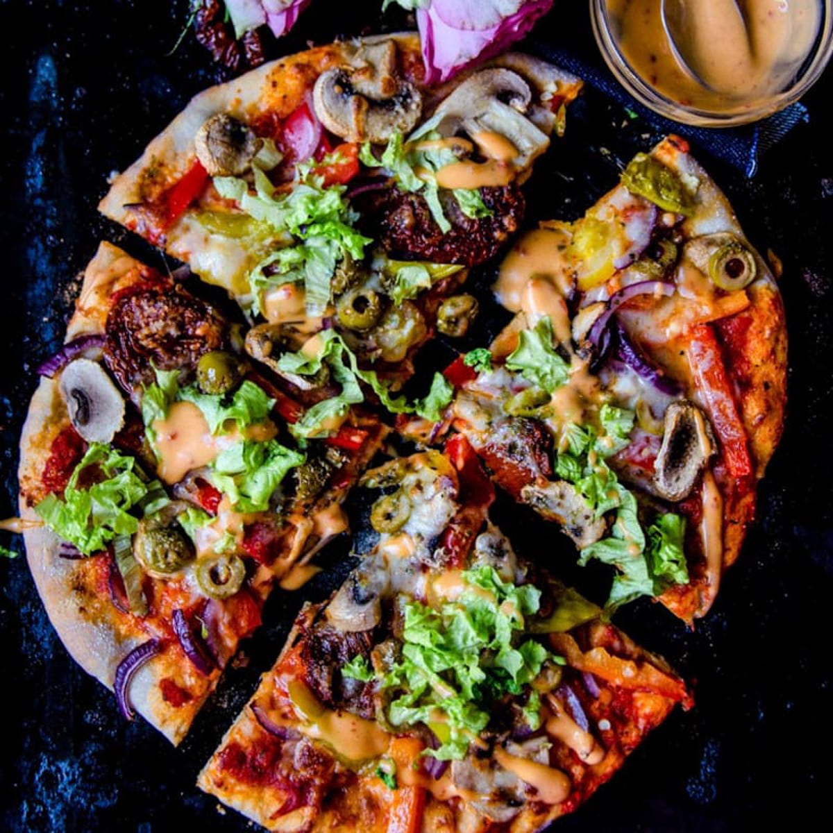 Pizza veggie