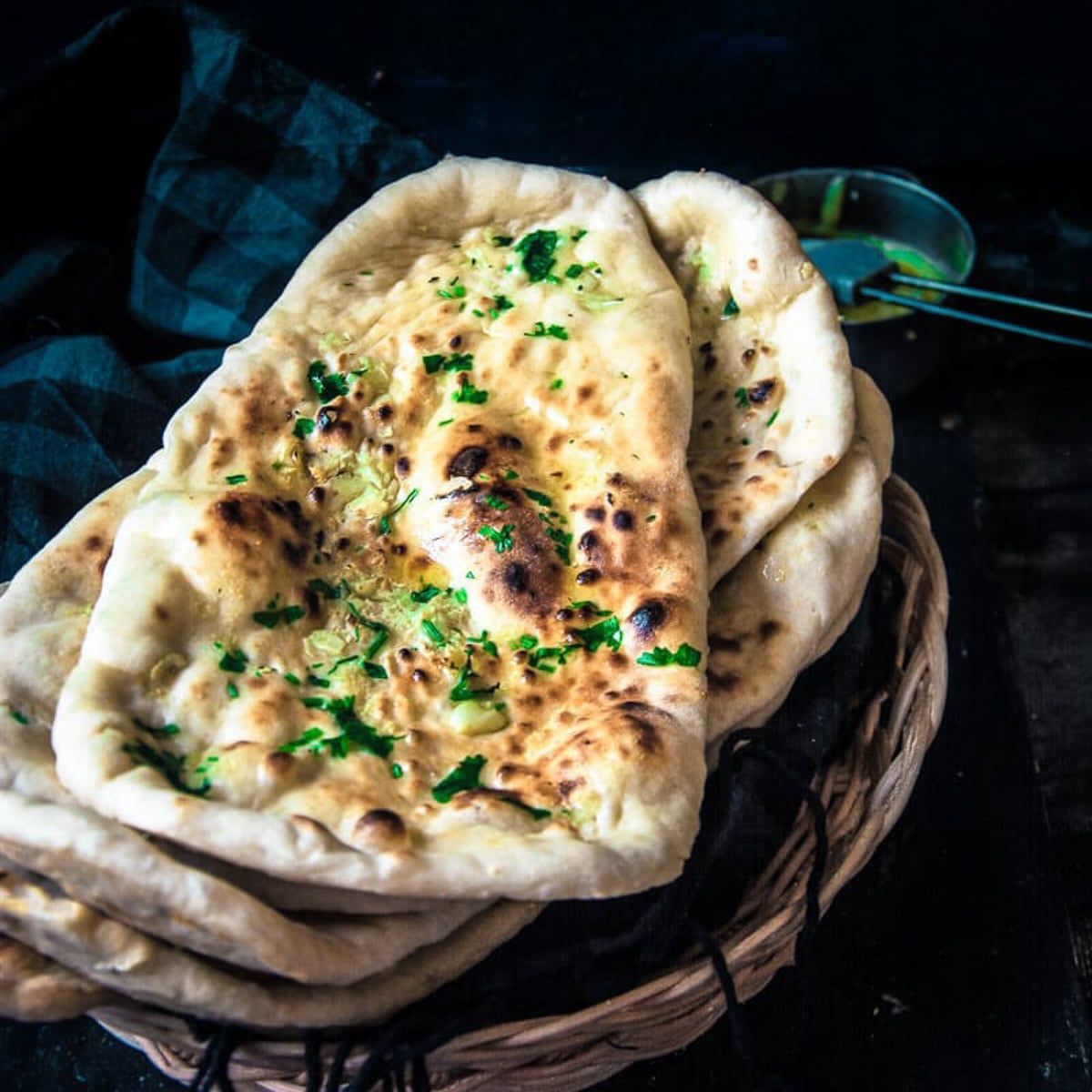 Restaurant Style Garlic Naan Recipe - Homemade Garlic Naan 3 Ways | My Ginger Garlic Kitchen