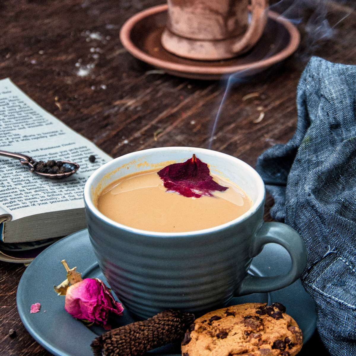 Rose Masala Chai Recipe + Video