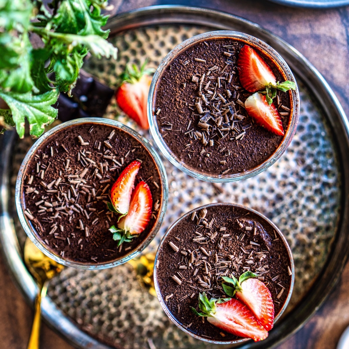 Silken Tofu Chocolate Pudding