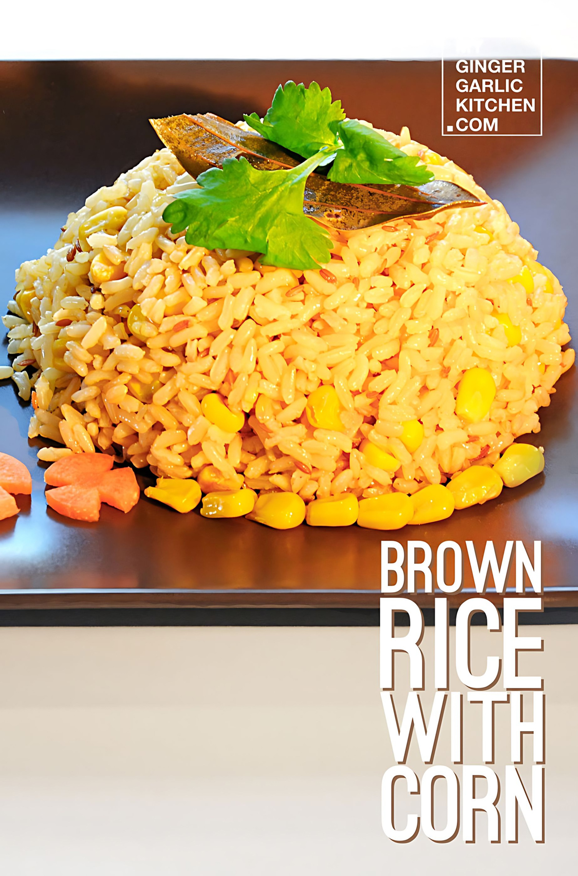 Quick and Healthy Spiced Brown Rice With Corn Recipe