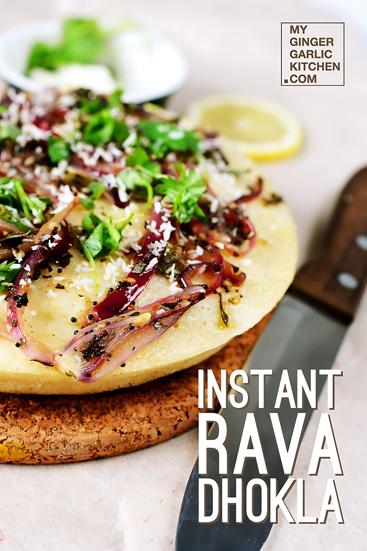 Instant Rava Dhokla - Steamed Semolina Snack