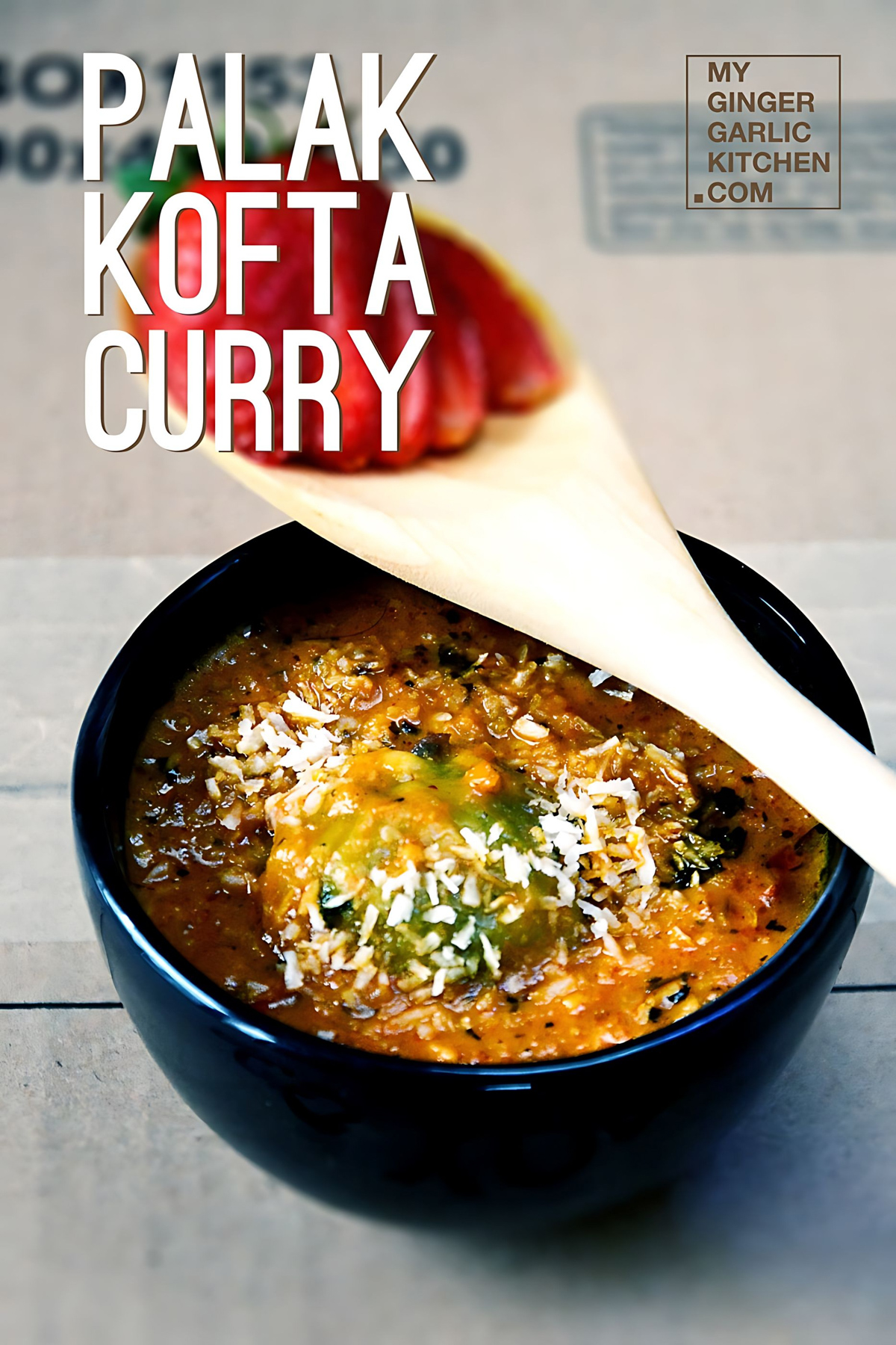 Palak Kofta Curry - Fried Spinach Dumplings Curry