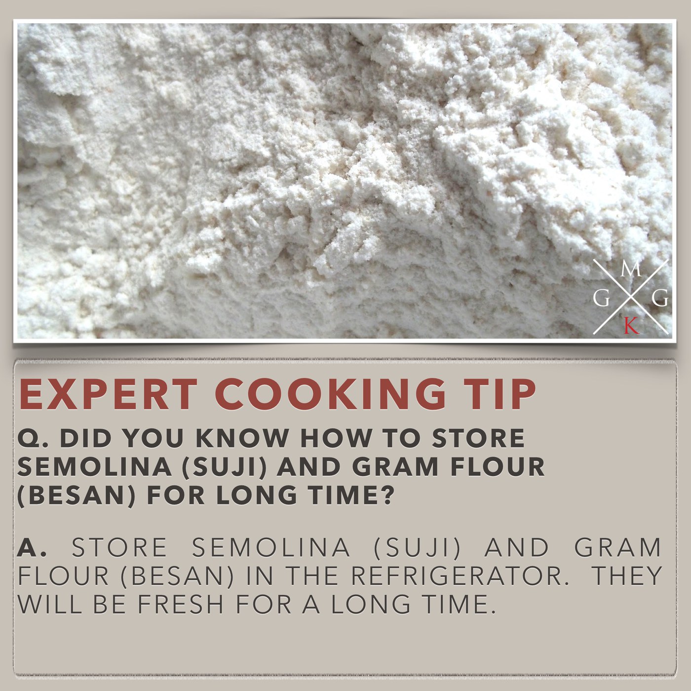 Image of COOKING TIPS – HOW TO STORE SEMOLINA FOR LONG TIME