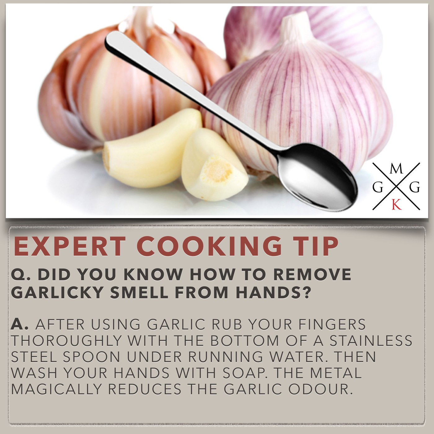Kitchen Tips Did You Know How To Remove Garlicky Smell