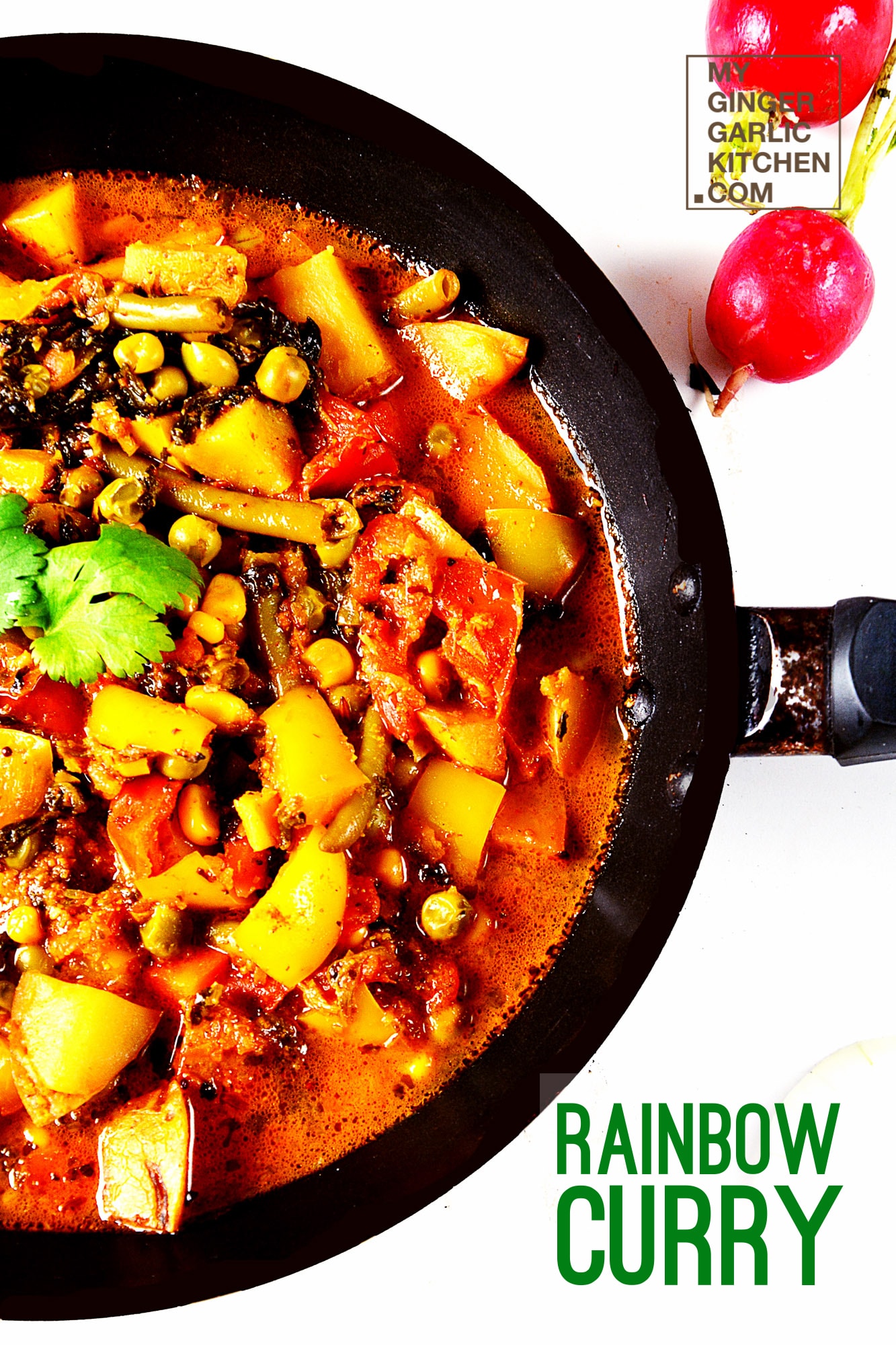 Vegetarian Rainbow Curry 