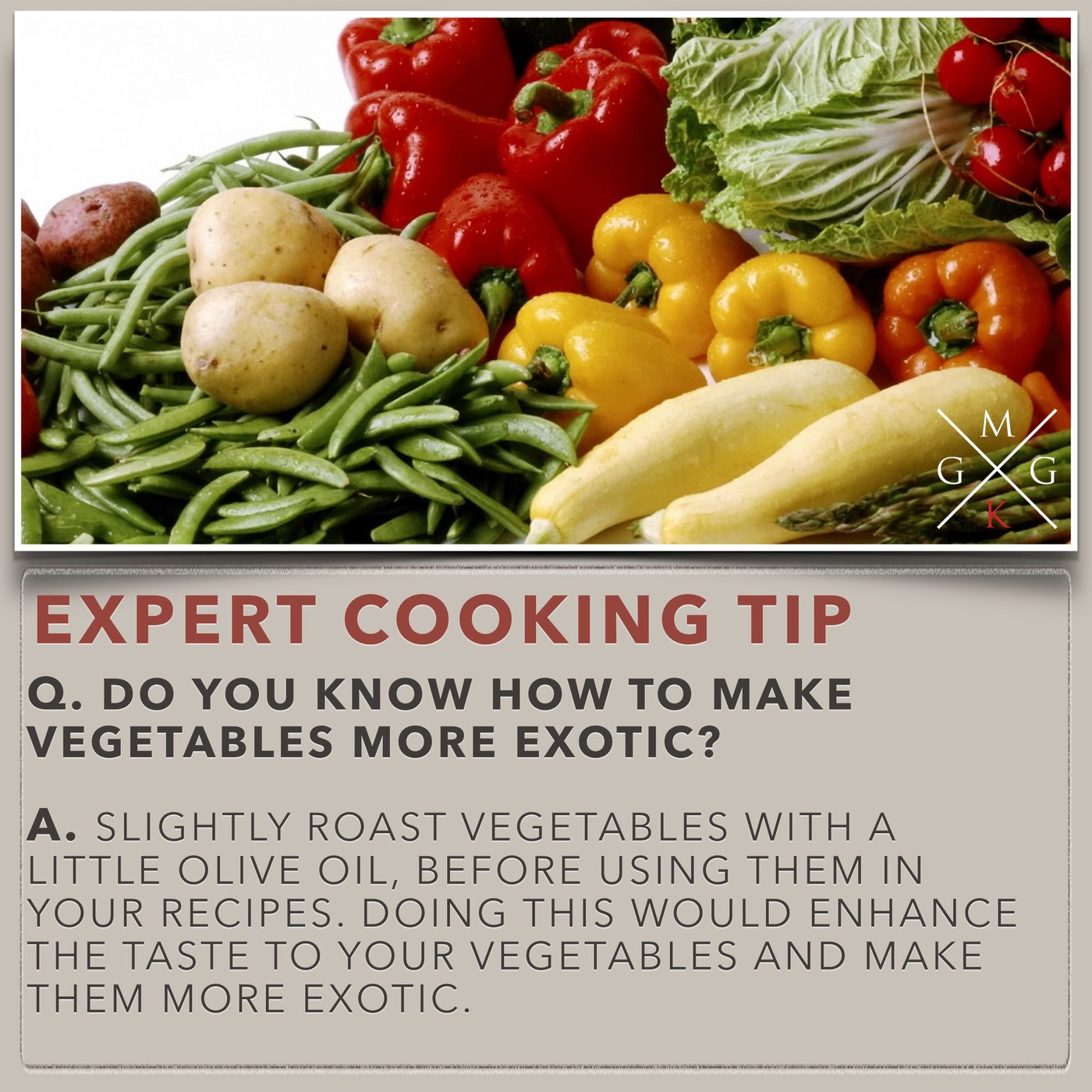 How to make vegetables more exotic (Cooking-Tip)