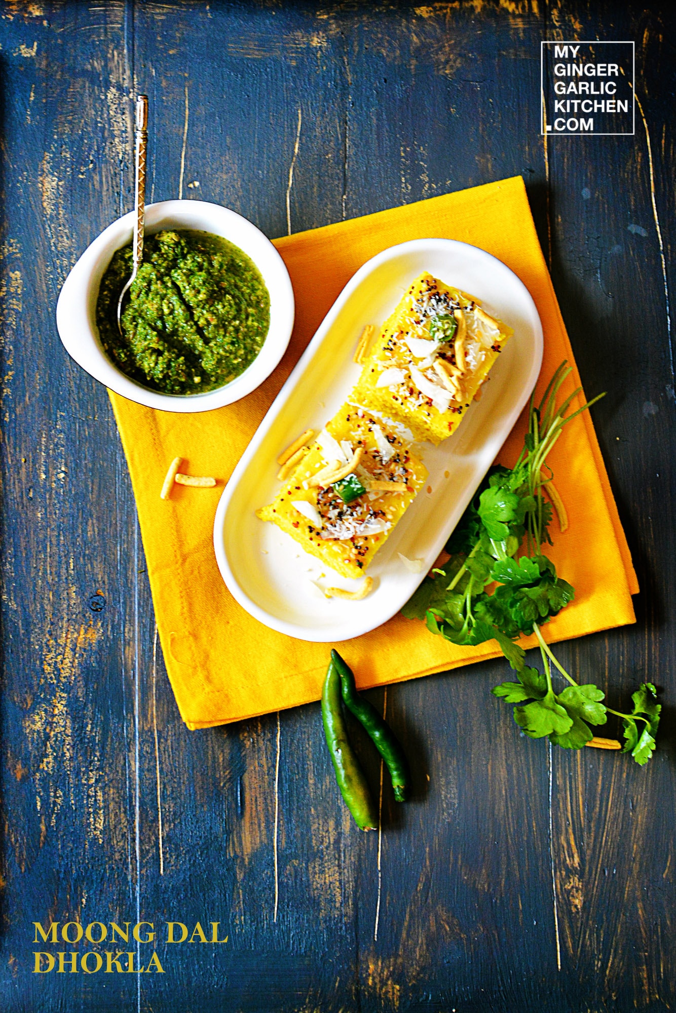 Moong Dal Dhokla