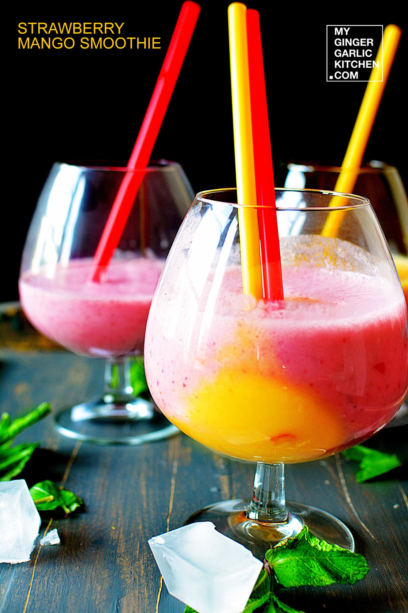 Strawberry Mango Smoothie