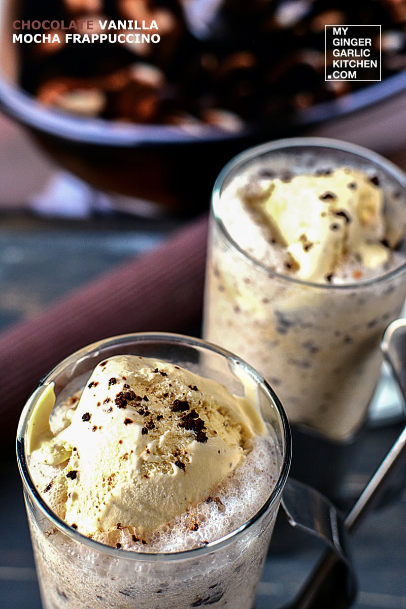 Image - recipe chocolate mocha vanilla frappuccino anupama paliwal my ginger garlic kitchen 5 682x1024