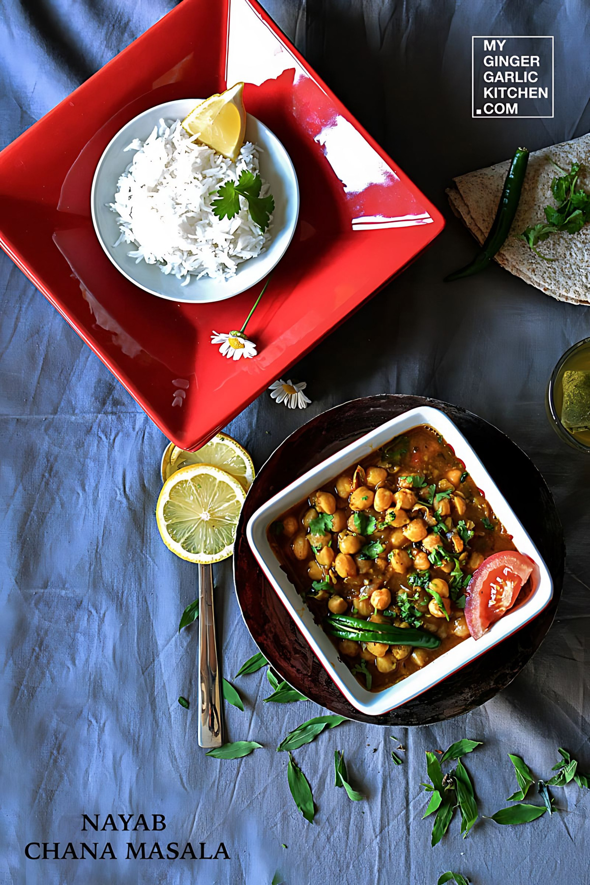 Chana Masala Recipe - Spicy Chickpeas Curry