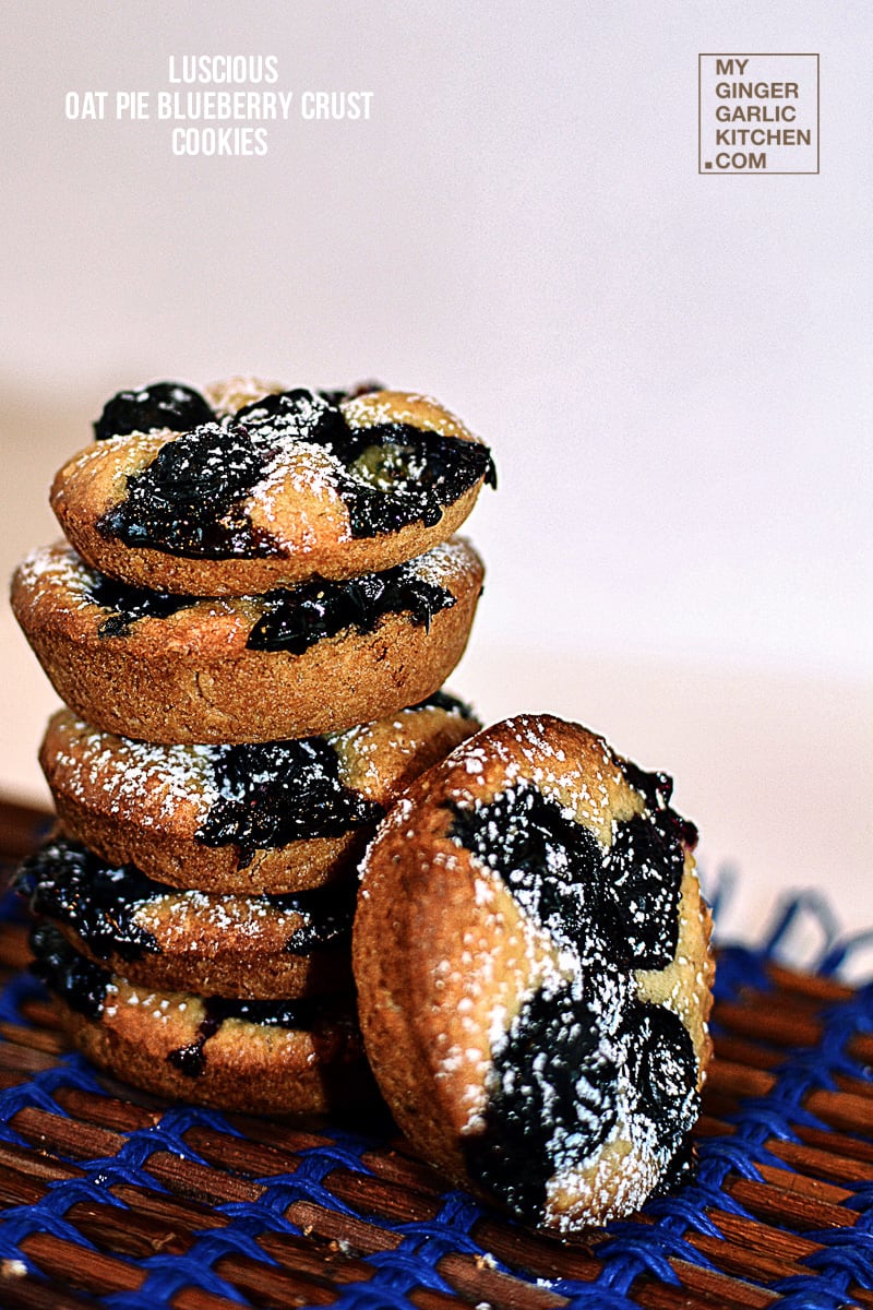 Image - recipe oat pie blueberry crust cookies anupama paliwal my ginger garlic kitchen 5