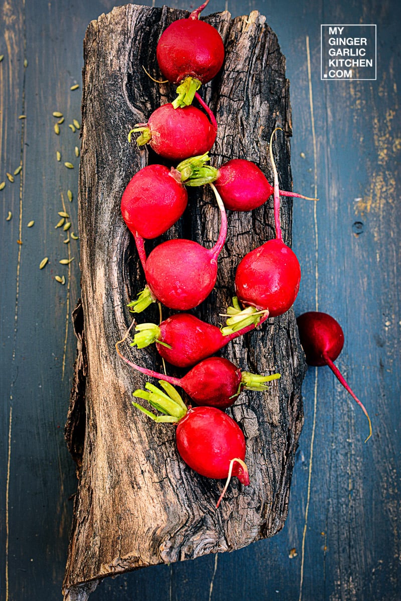 Image of Some Raw Radishes [Stock Photo]