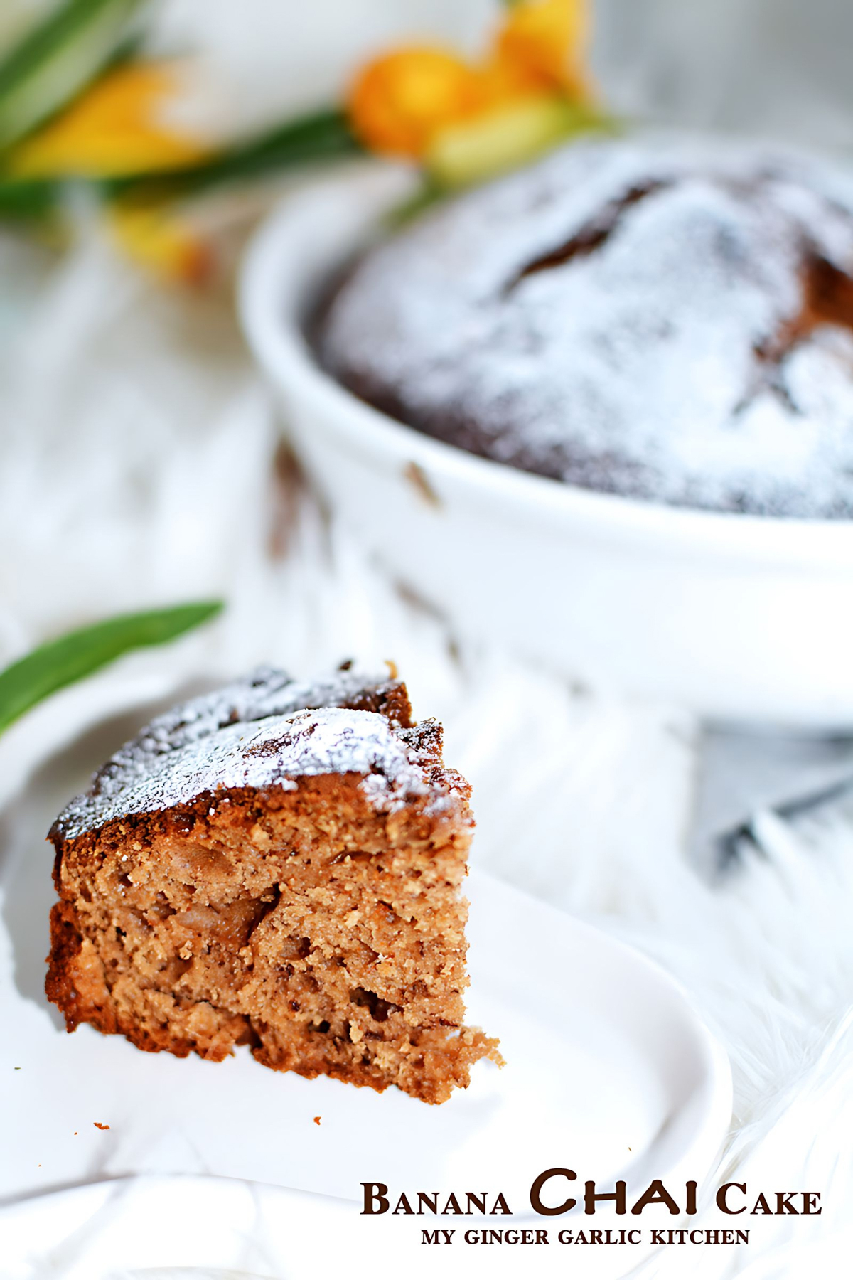 Banana Chai Cake