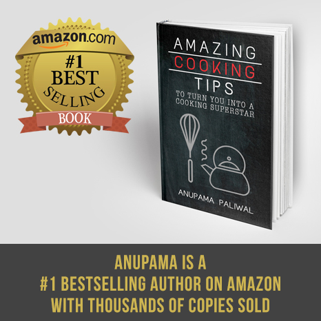 Amazing cooking tips bestselling book by Anupama Paliwal