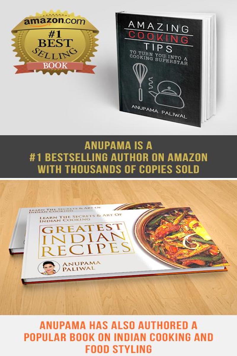 Image of A collection of Cooking and Recipe Books by Anupama