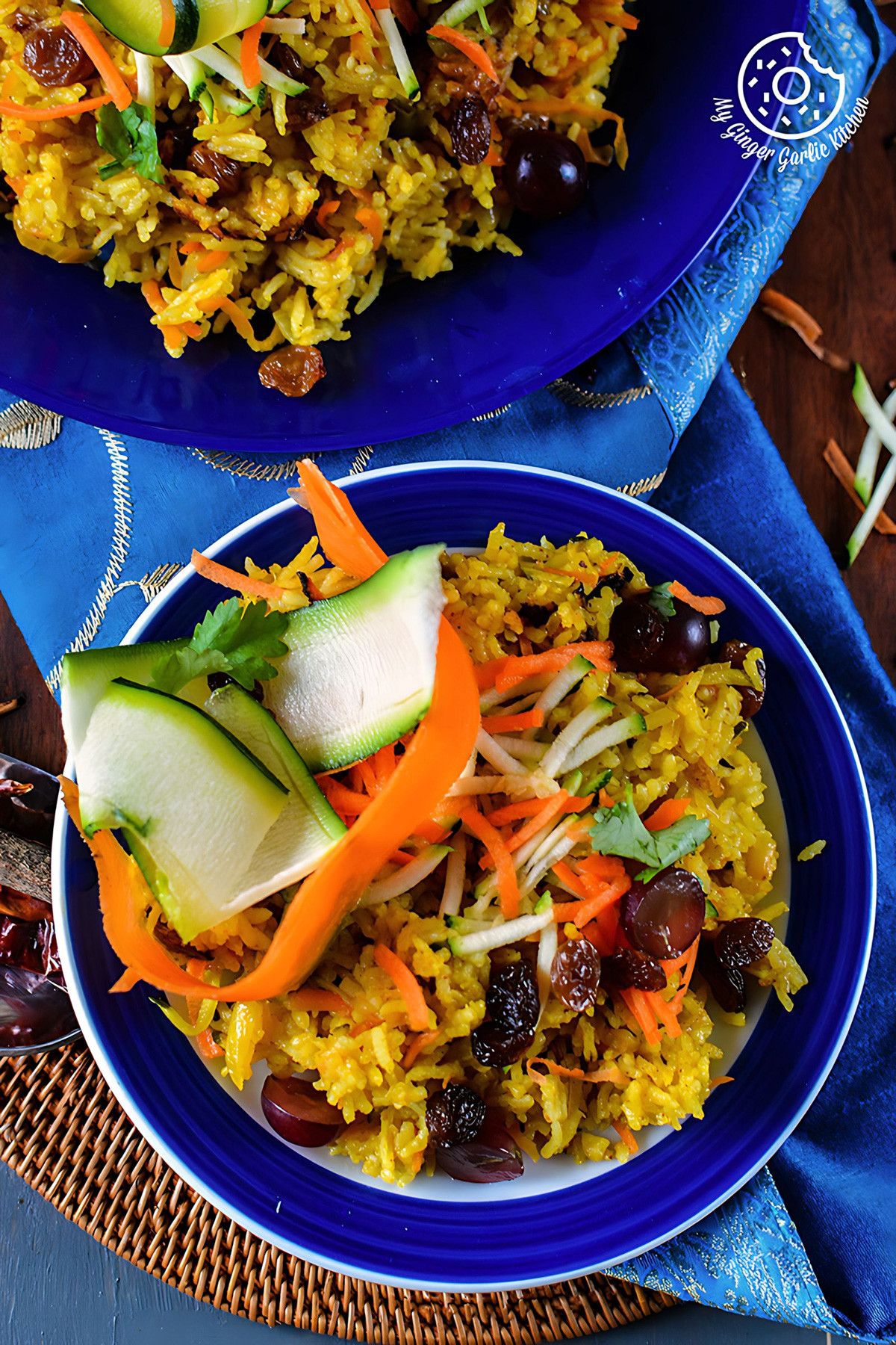 Carrot Zucchini Rice Pilaf Recipe