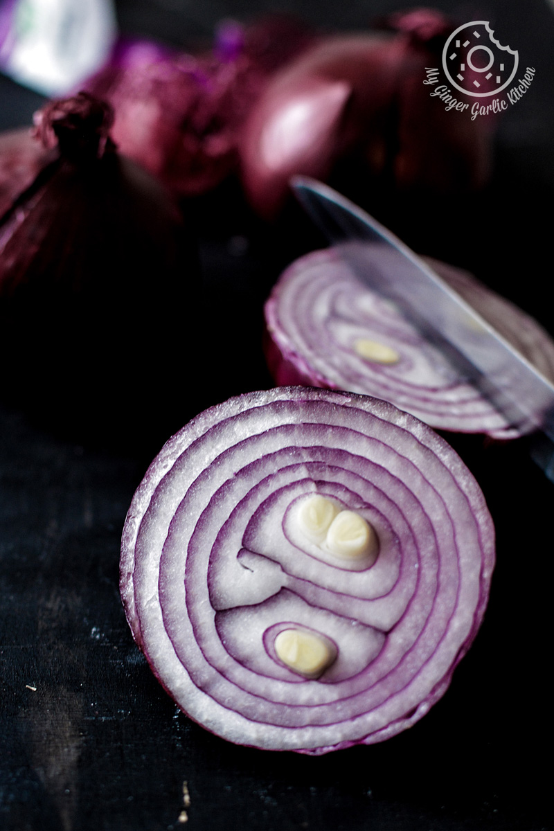 Image of And All Because I Love Red Onions. [Stock Photo]