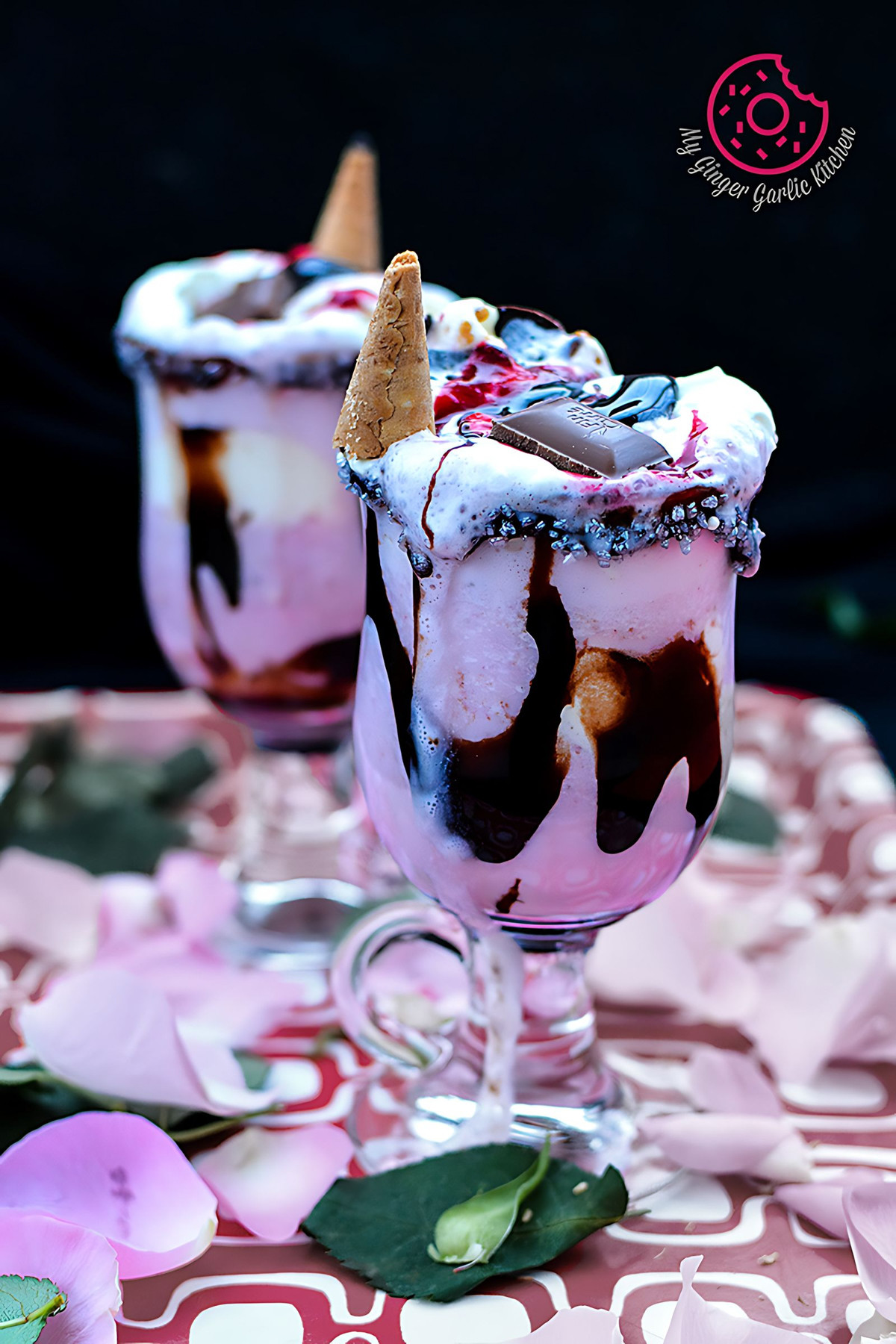 Romantic CHOCO-BERRY Valentine Smoothie