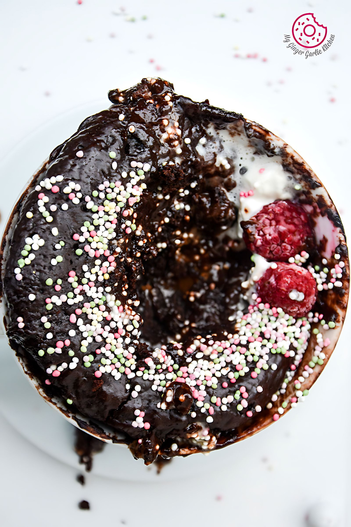 Chocolate Molten Lava Mug Cake