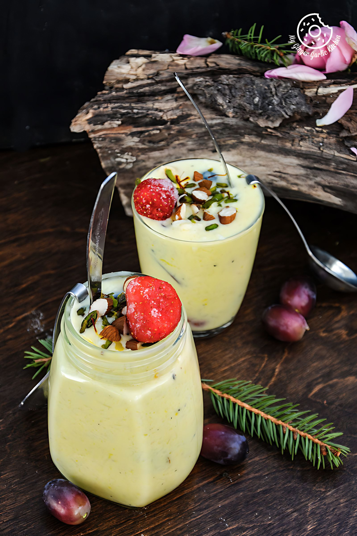 Rajasthani Sweet Oliya Recipe - Fruity Rice Yogurt Pudding