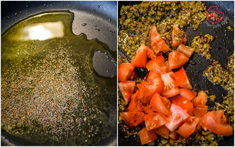 recipe-broccoli-paratha-with-garlic-roasted-veggies-and-spiced-coconut-sauce|mygingergarlickitchen.com/ @anupama_dreams