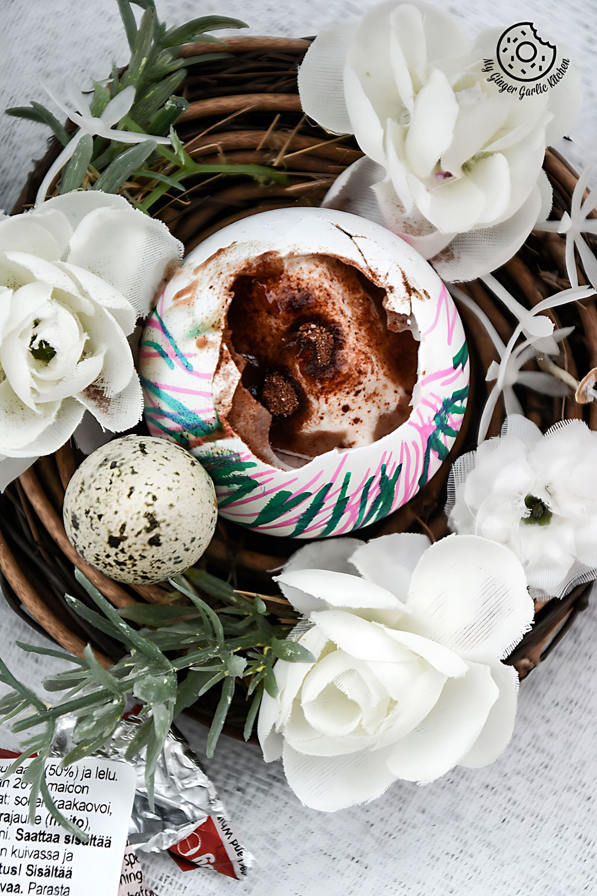 Image of Chocolate Lassi Egg Cups