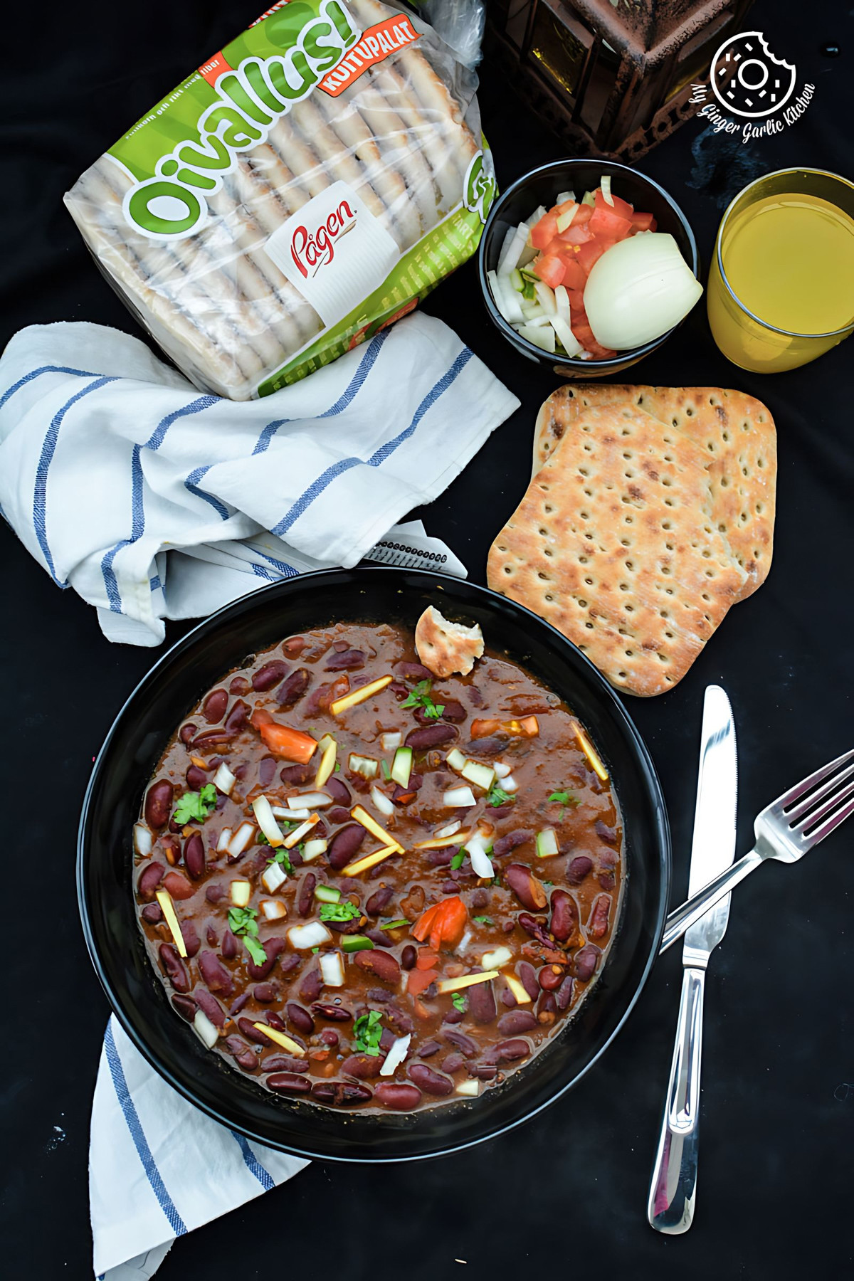 Rajma Masala - Spiced Kidney Beans in Tomato Rich Gravy