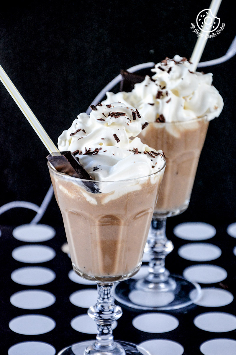recipe-banana-coffee-shake|mygingergarlickitchen.com/ @anupama_dreams