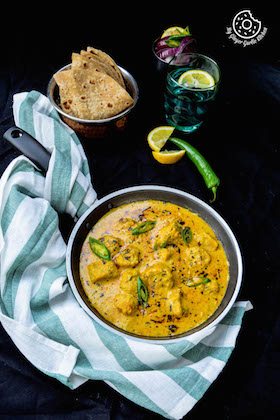 Image of Rajasthani Gatta Curry Recipe - Besan Ke Gatte Ki Sabzi