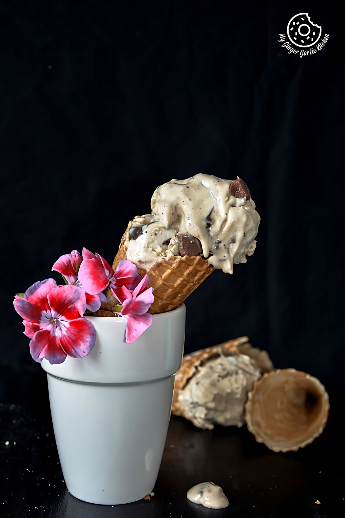 Image of Creamy Coconut Coffee Chocolate Chunk Ice-Cream