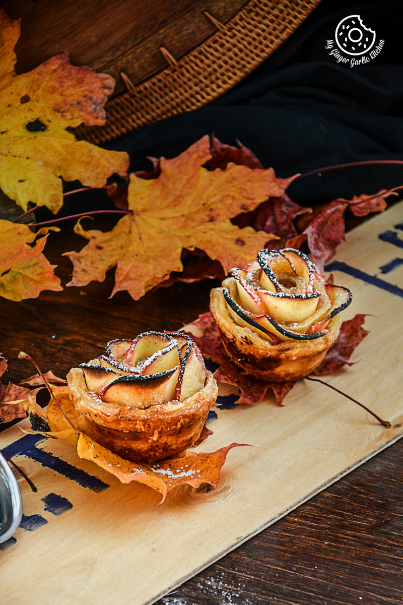 ecipe-Apple-Rose-Mini-Tartlets|mygingergarlickitchen.com/ @anupama_dreams