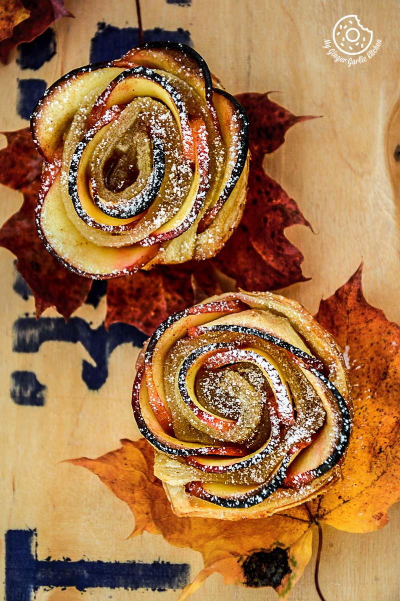 ecipe-Apple-Rose-Mini-Tartlets|mygingergarlickitchen.com/ @anupama_dreams