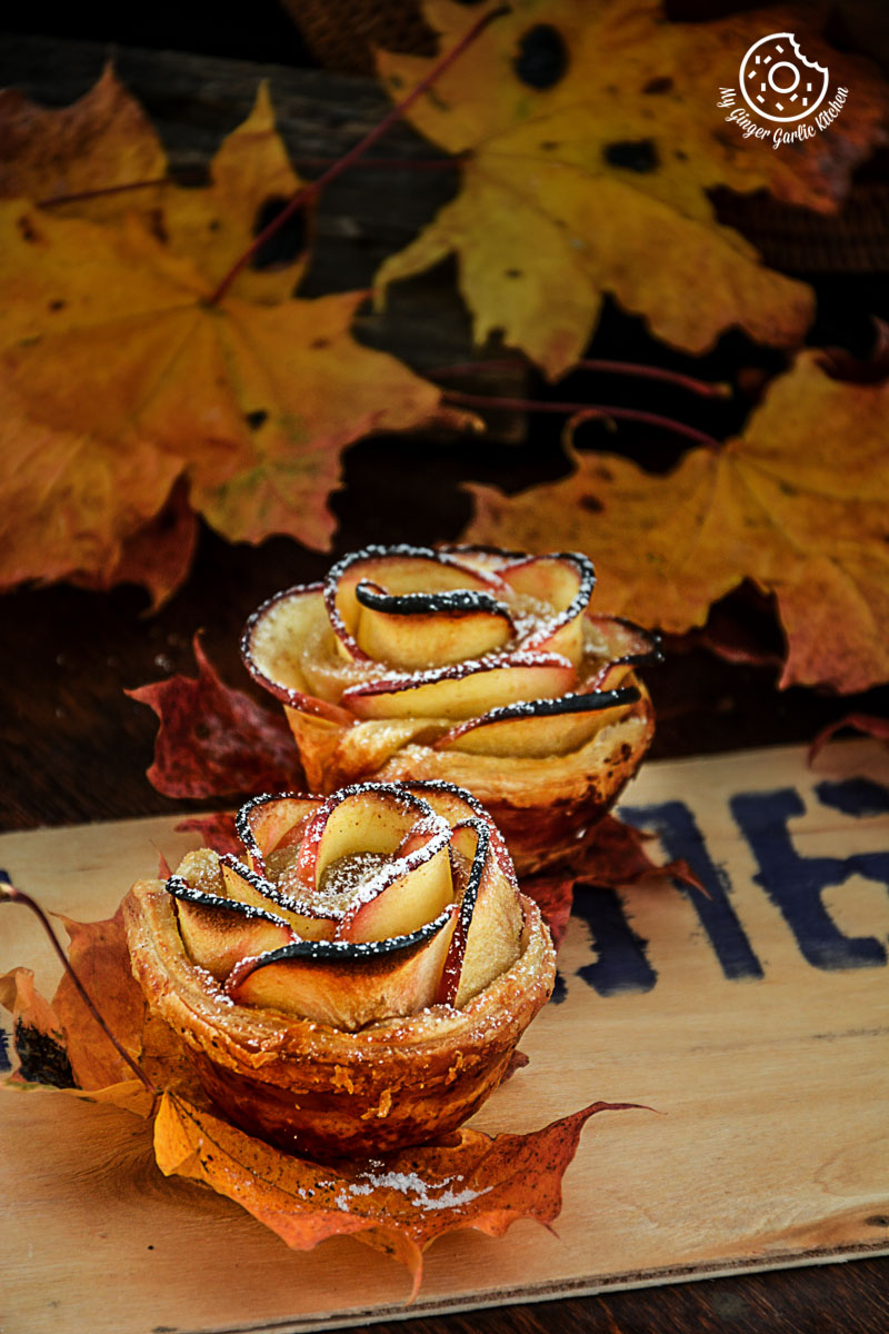 ecipe-Apple-Rose-Mini-Tartlets|mygingergarlickitchen.com/ @anupama_dreams