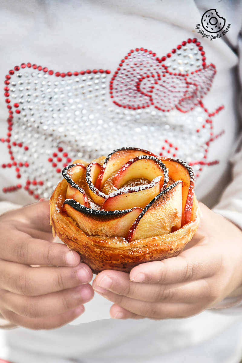 recipe-Apple-Rose-Mini-Tartlets|mygingergarlickitchen.com/ @anupama_dreams