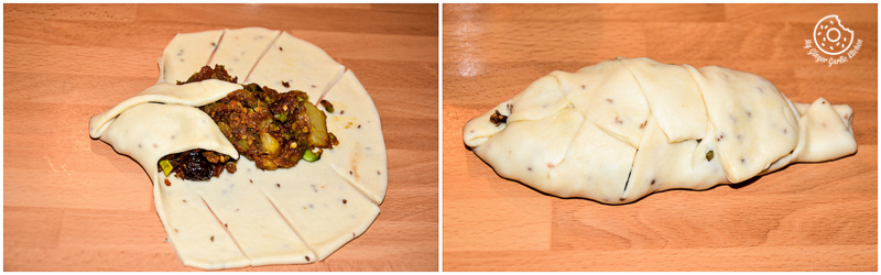 recipe-Baked-Samosa-With-Chocolate-Tamarind-Chuntey|mygingergarlickitchen.com/ @anupama_dreams