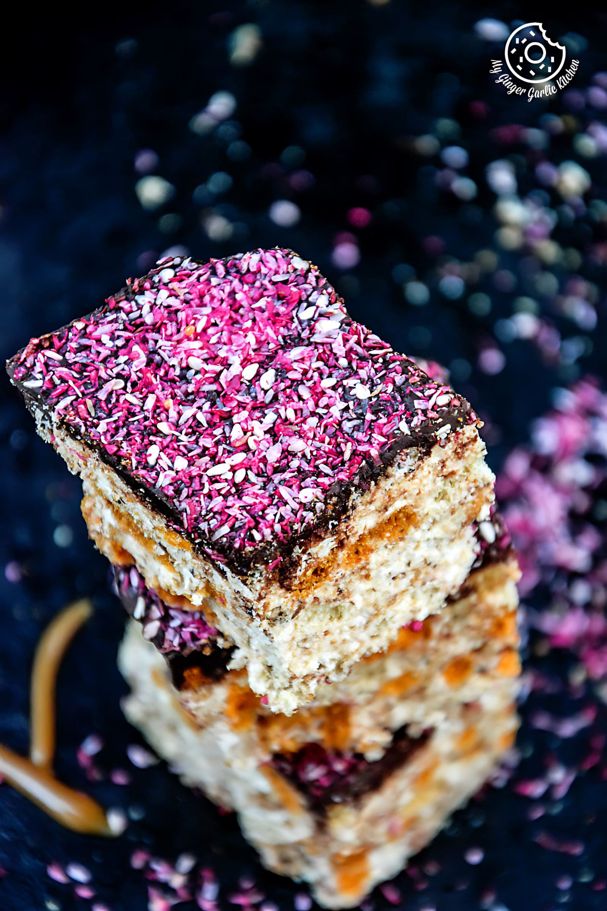 Image of Toasted Coconut Rice Krispie and Multigrain Chocolate Bars