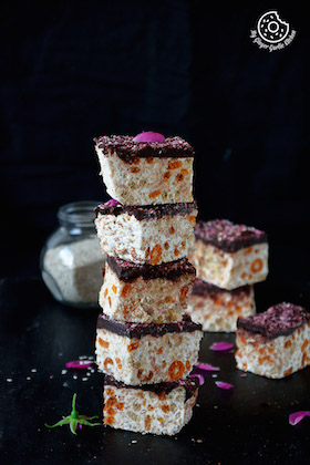 Image of Toasted Coconut Rice Krispie and Multigrain Chocolate Bars