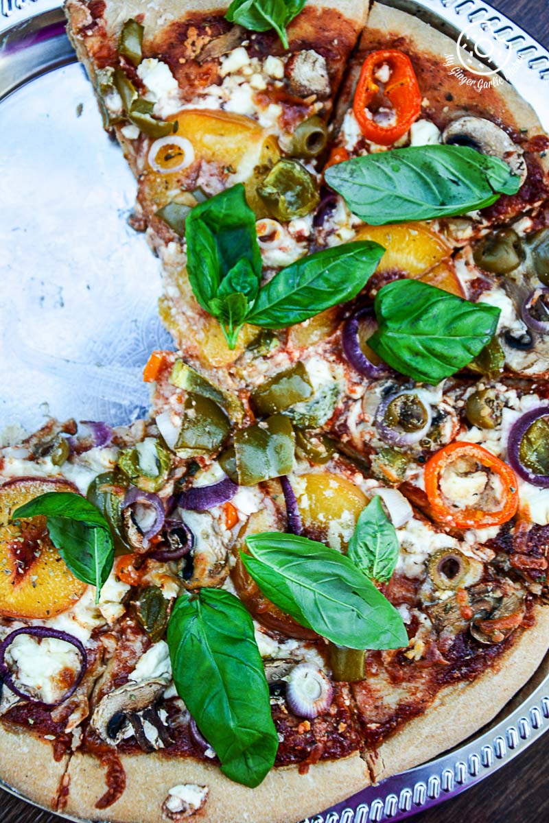 recipe-Wholewheat-Peac-hMushroom-Pizza-with-Feta-and-Fresh-Basil-anupama-paliwal-my-ginger-garlic-kitchen-4