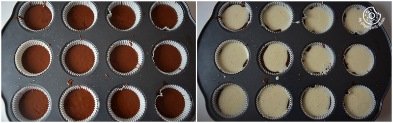 recipe-chocolate-cream-cheese-muffins-with-blueberries|mygingergarlickitchen.com/ @anupama_dreams