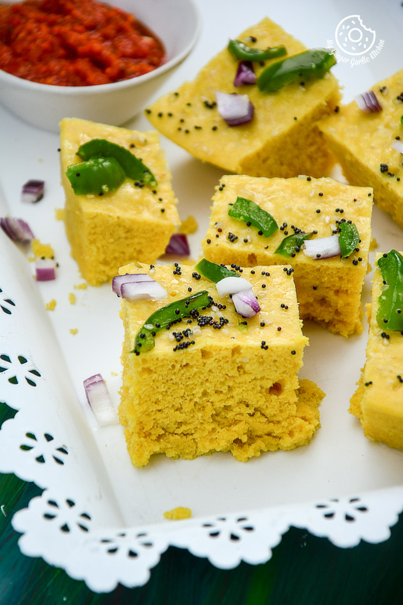 recipes-Gujarati-Khaman-Dhokla-in-2-Styles|mygingergarlickitchen.com/ @anupama_dreams