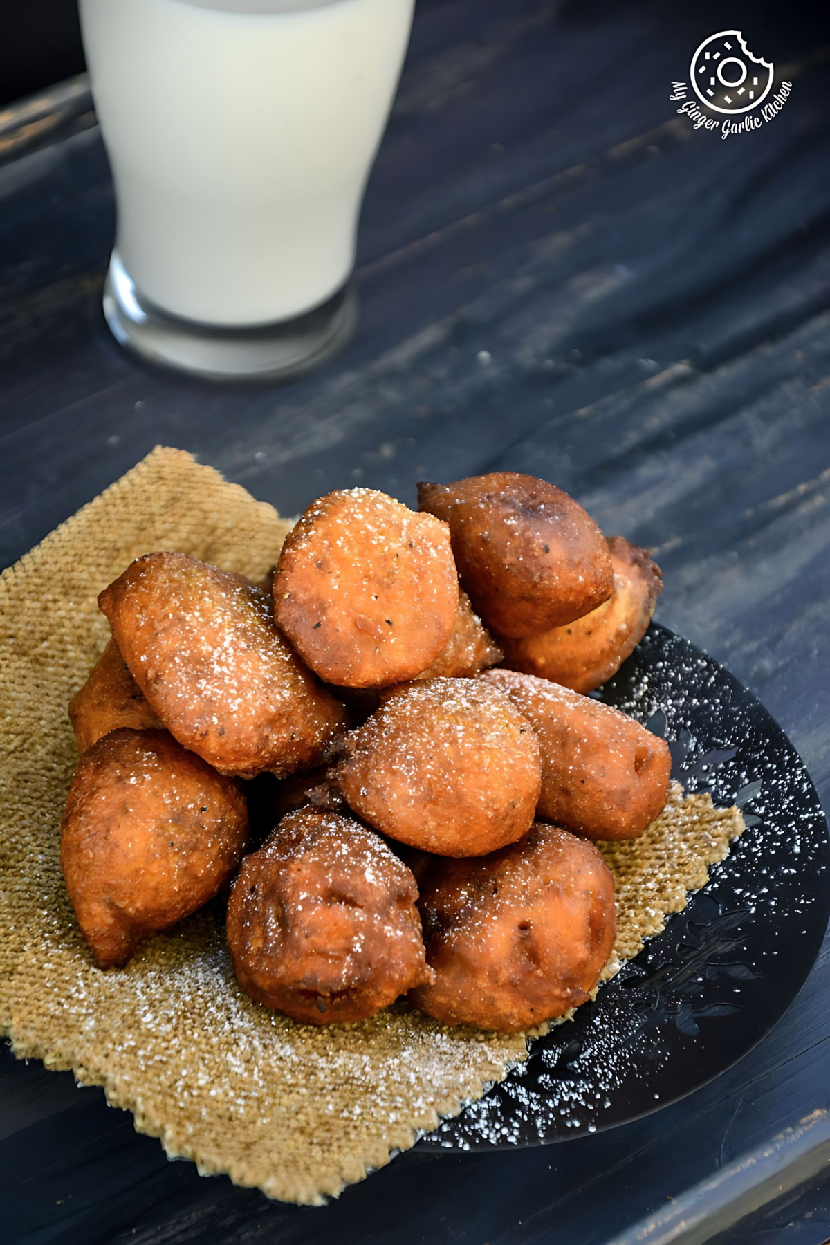 Image of 5 Ingredient Pumpkin Fritters - Pumpkin Gulgule