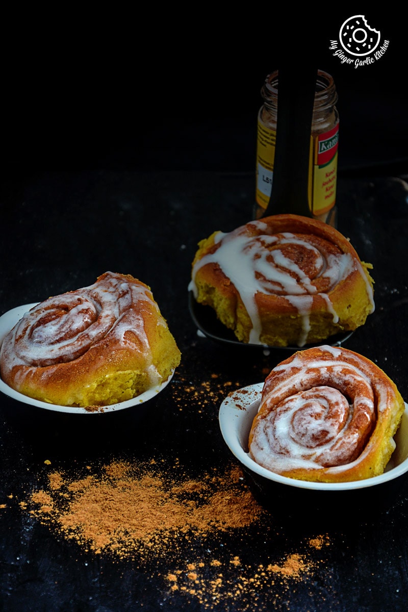 recipes-pumpkin-cinnamon-rolls|mygingergarlickitchen.com/ @anupama_dreams