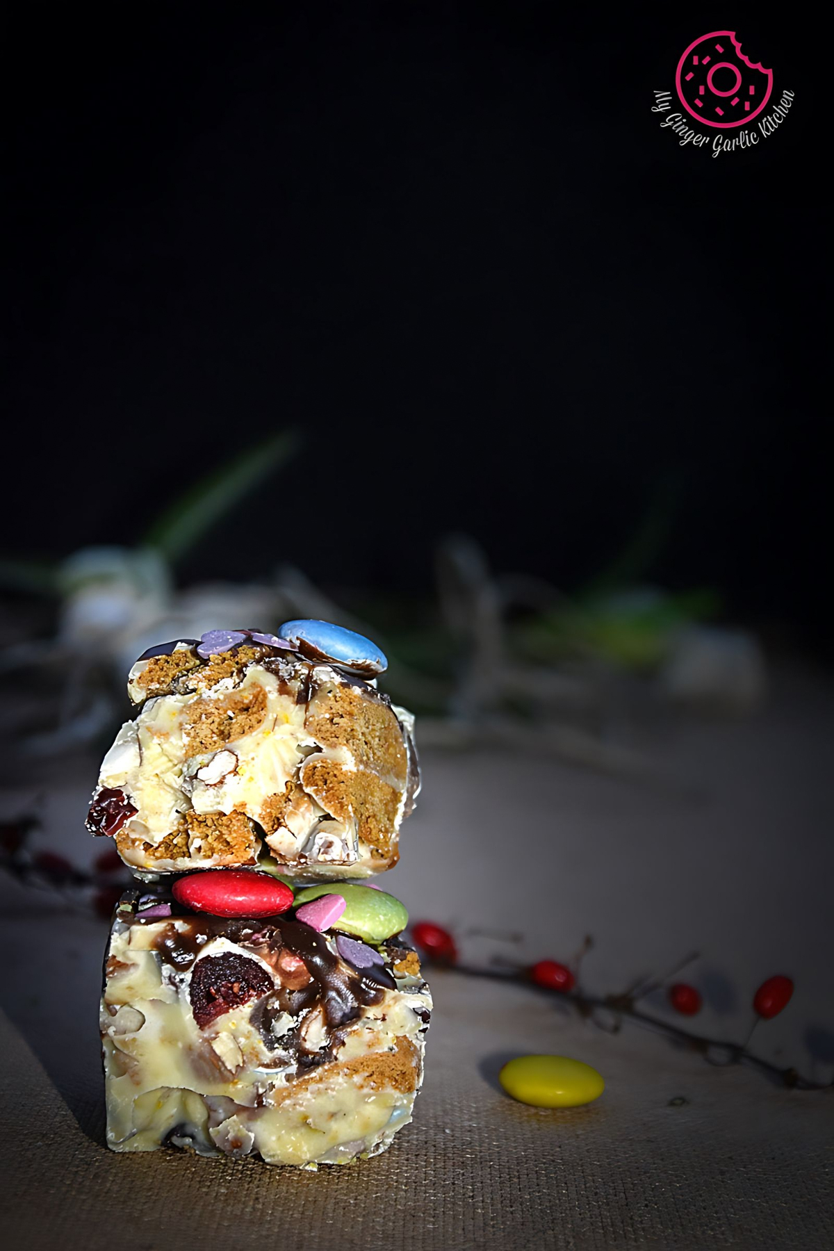 Image of Christmas Rocky Road | White Chocolate Rocky Road Recipe